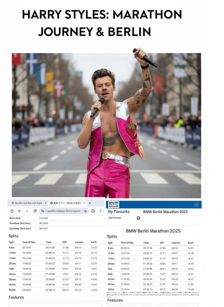 From Stage to Finish Line: Harry Styles's Marathon Journey That Inspires Us All