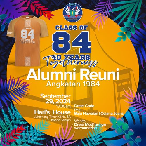 Class of 84, 40 Years Togetherness