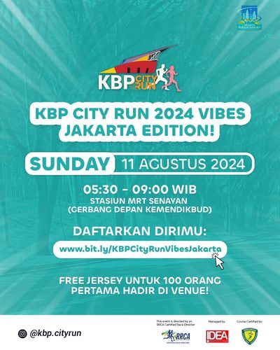 KBP City Run 2024 Vibes Jakarta Edition