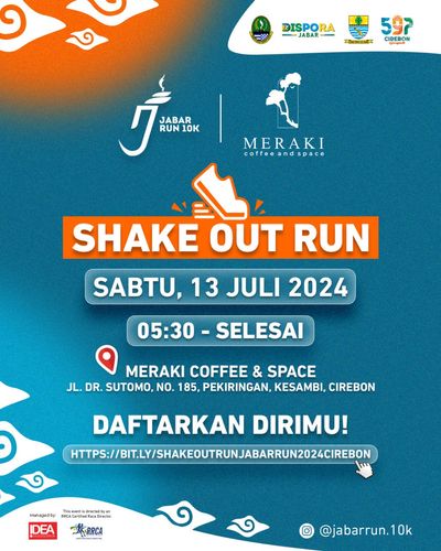 Shake Out Run Jabar Run 2024